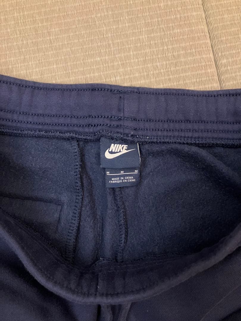 Nike ネイビー スウェット上下セットアップ 裏起毛 M
