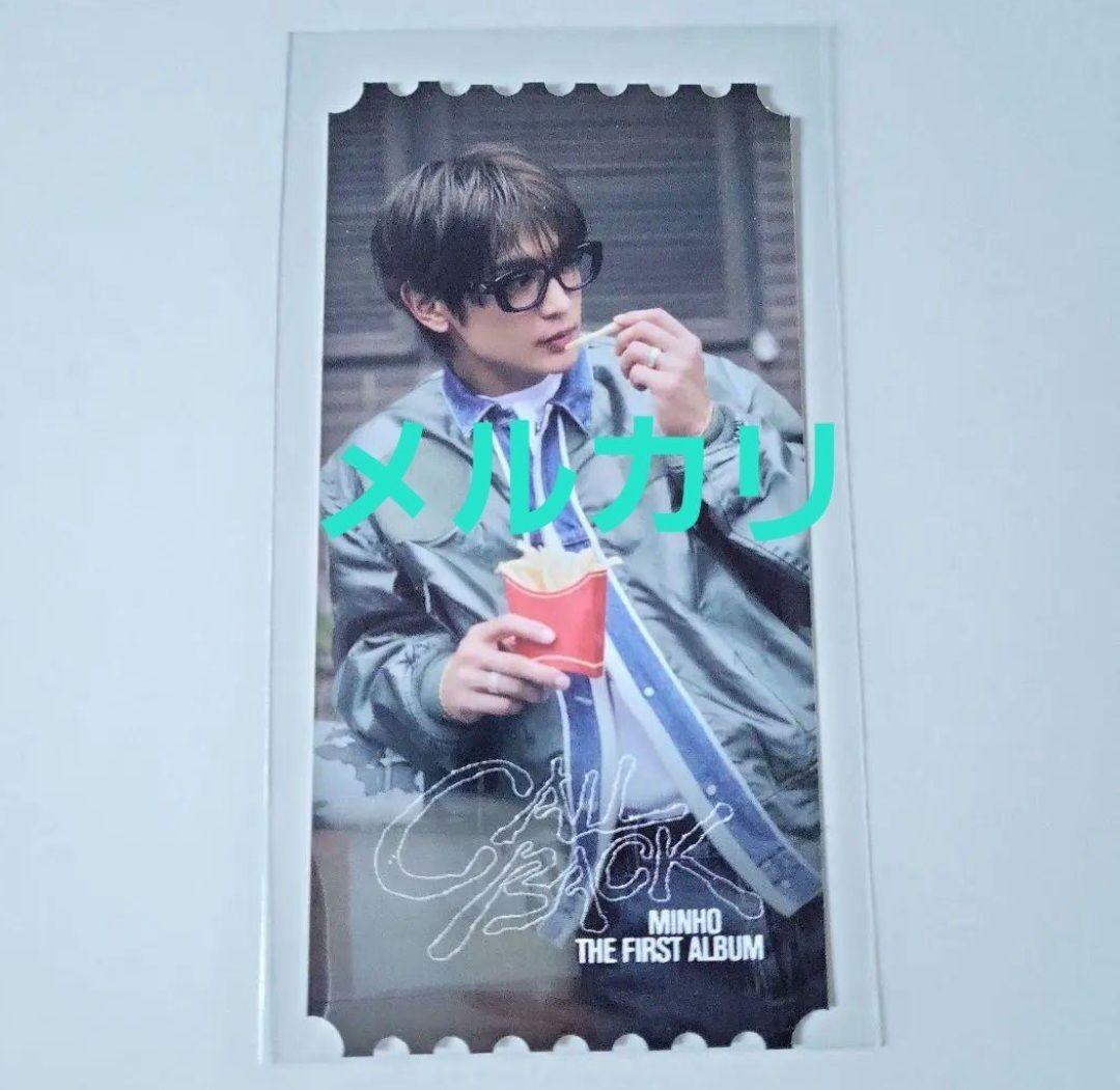 ミノ★SHINee　CALL BACK EVERLINE ギフトチケット　トレカ