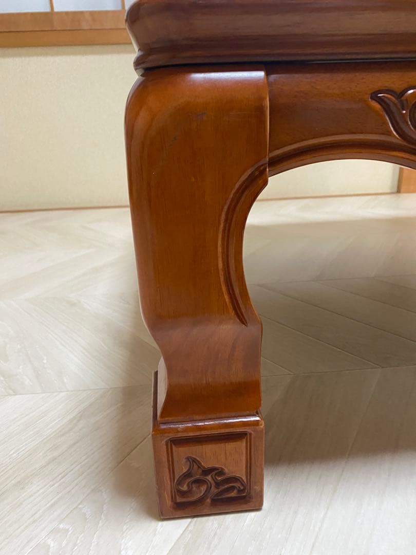 木製 こたつテーブル アンティーク　 美品