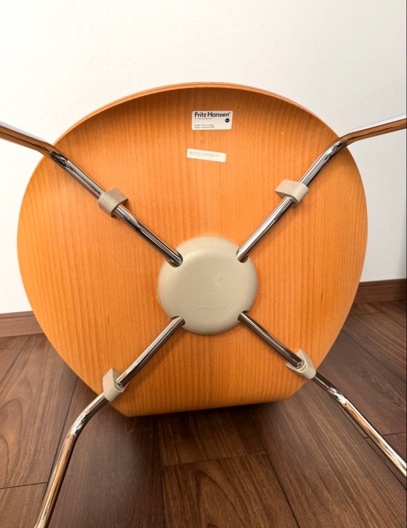 フリッツハンセン セブンチェア ナチュラルビーチ 【正規品 】 北欧家具