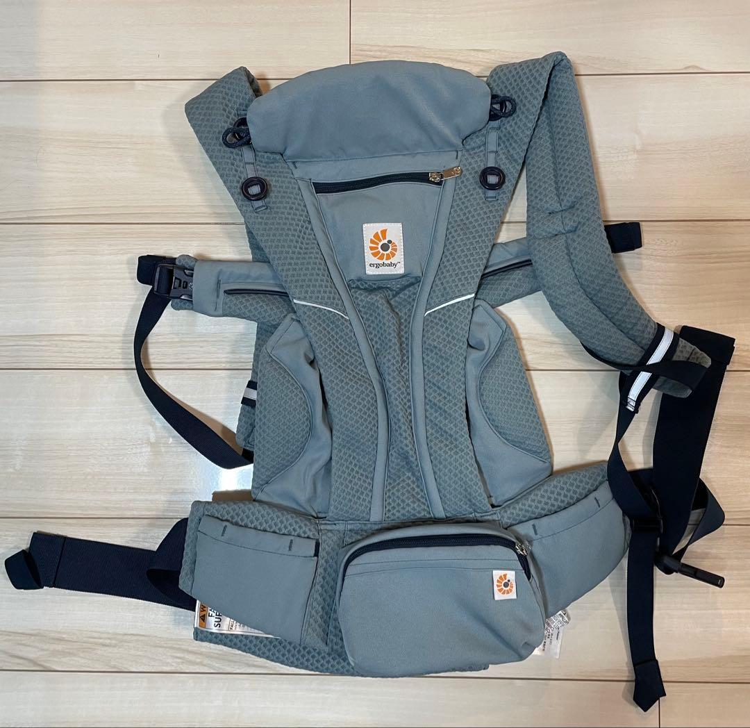 エルゴベビー オムニ ブリーズ 抱っこ紐 スレートブルー