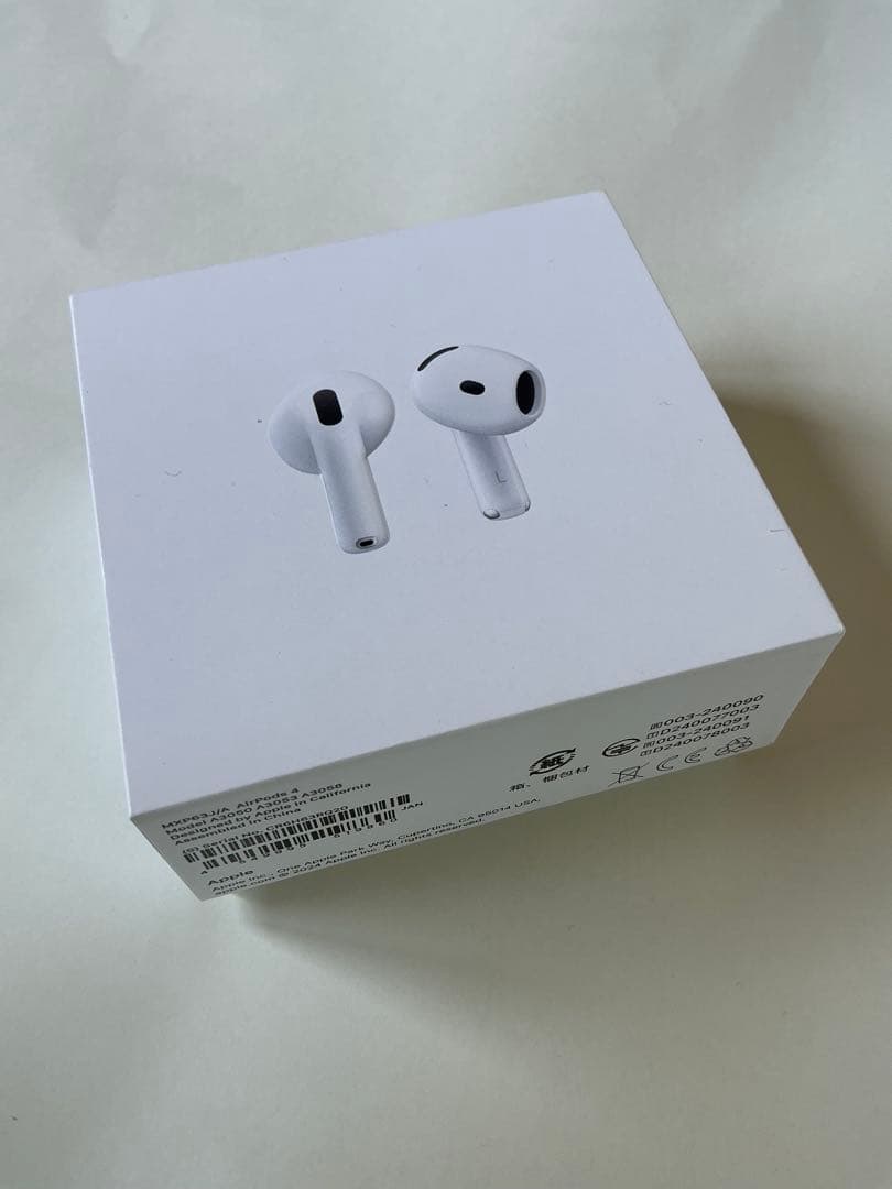 Apple AirPods 4 ワイヤレスイヤーパッド(アクティブNCなし)