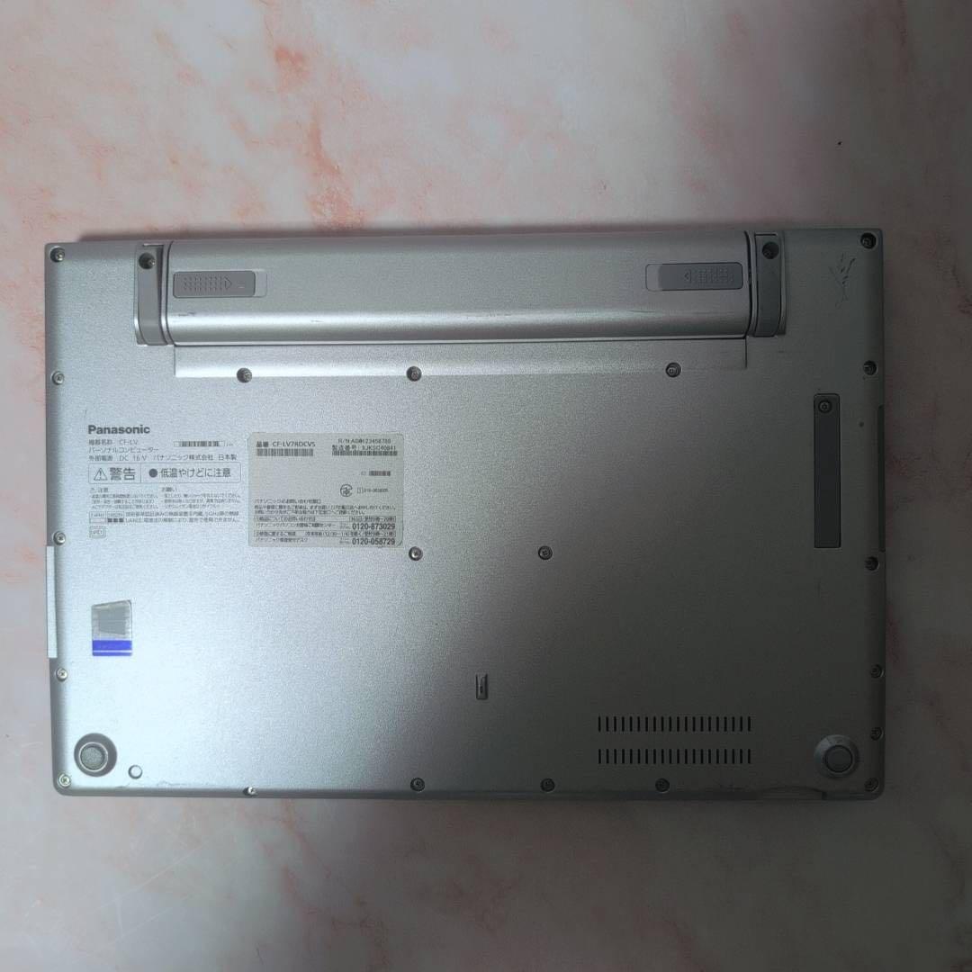 Panasonic レッツノートLV7 Win11 8世代 i5オフィス SSD