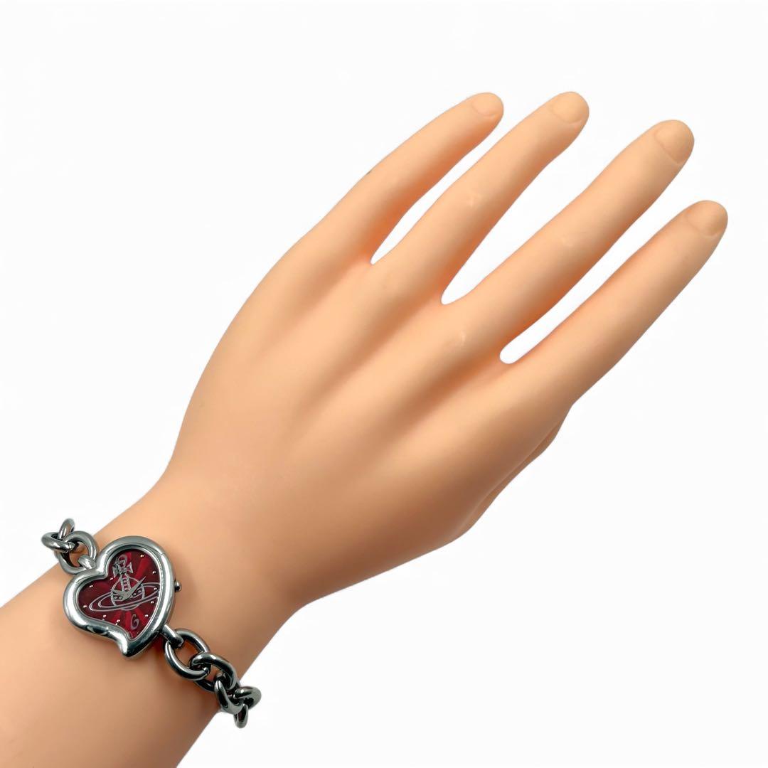 【レア】 ヴィヴィアンウエストウッド ディアマンテ ハート バングル 腕時計