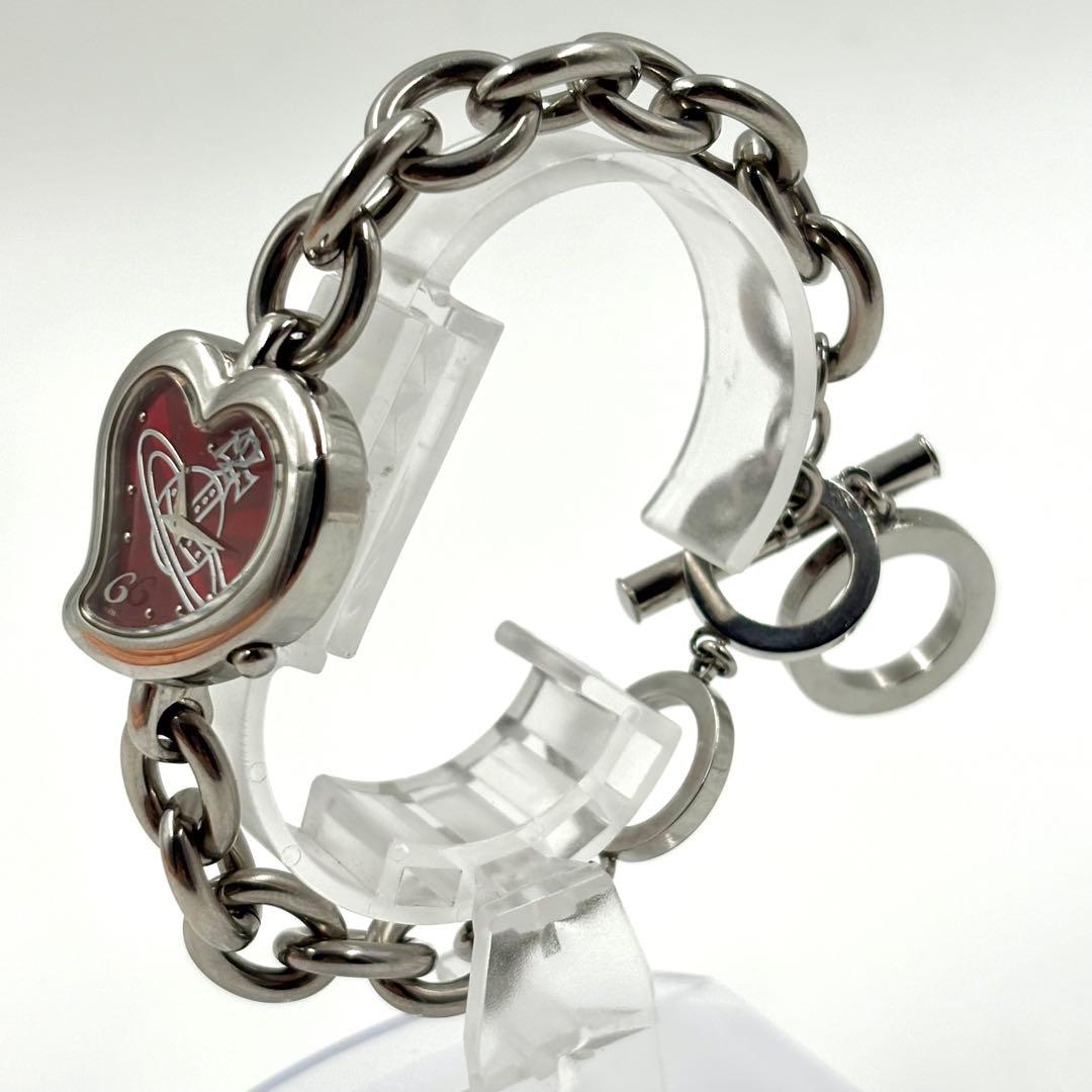 【レア】 ヴィヴィアンウエストウッド ディアマンテ ハート バングル 腕時計