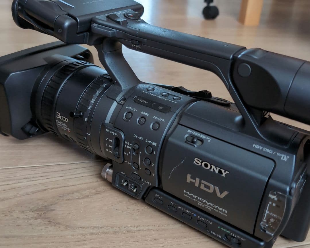 SONY HDR-FX1 DVカムコーダー ビデオカメラ 本体 ジャンク