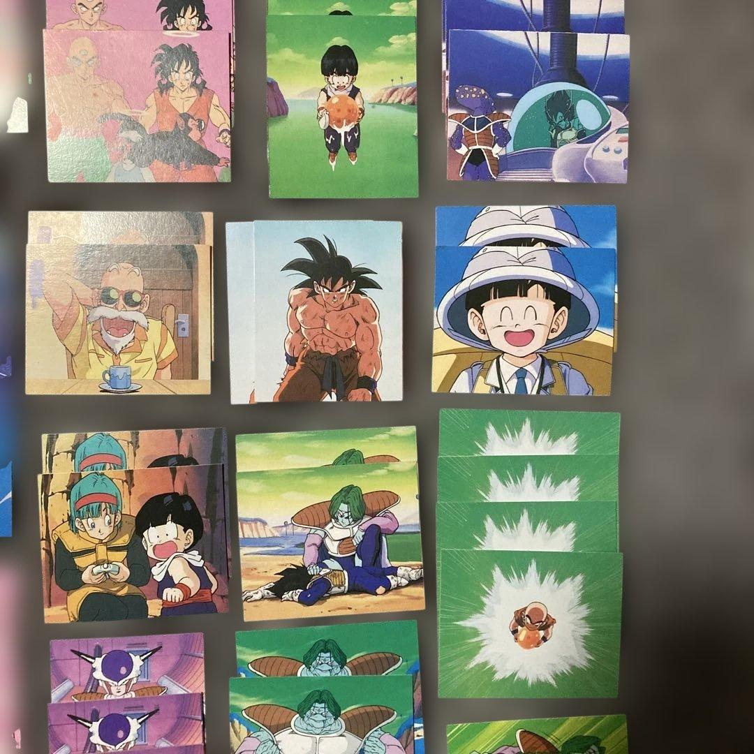 【希少品】ドラゴンボールZアマダ カードセット 158枚 原画絵 昭和レトロ