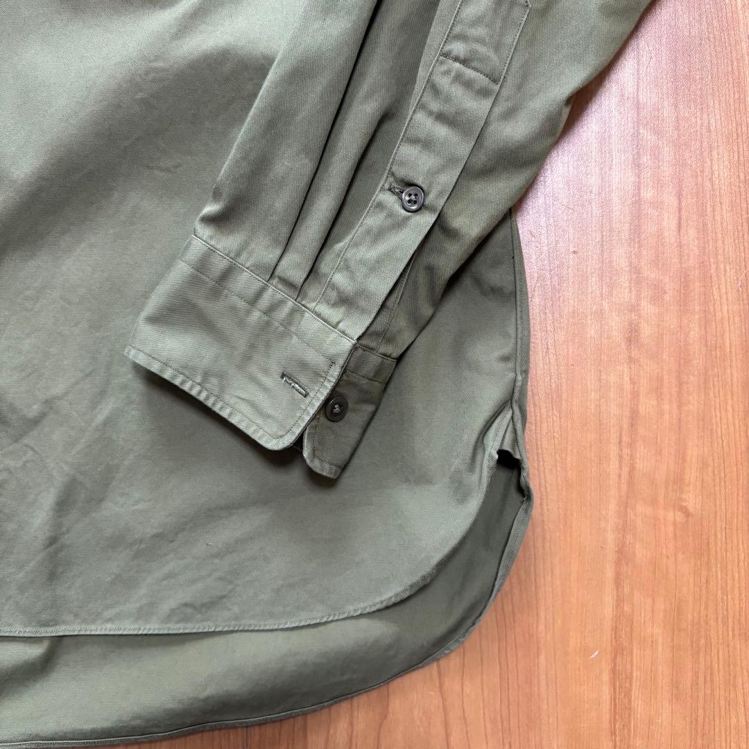 Riprap オリーブ カーキ ボタンダウンシャツ XL