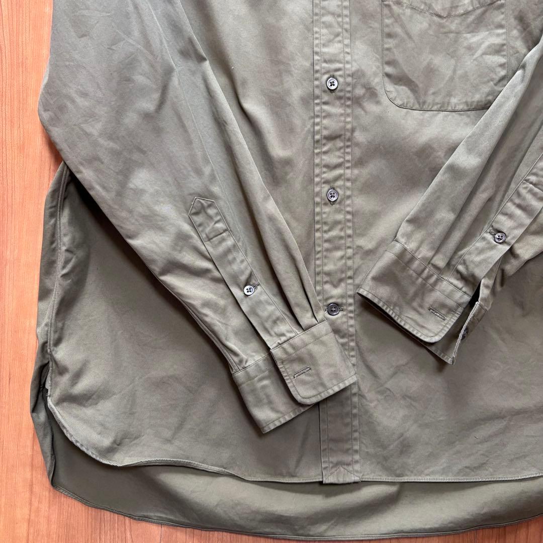 Riprap オリーブ カーキ ボタンダウンシャツ XL
