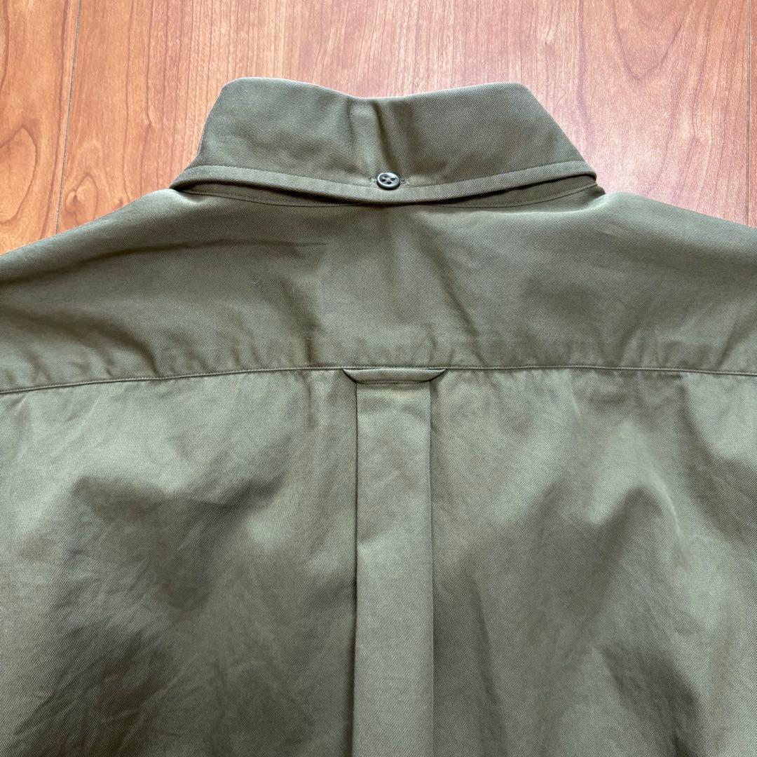 Riprap オリーブ カーキ ボタンダウンシャツ XL