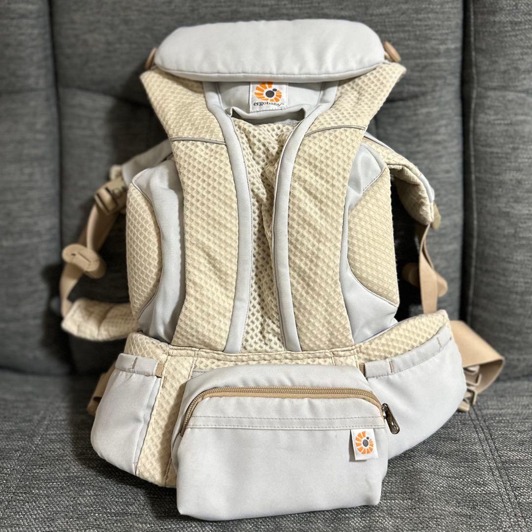【美品】エルゴベビー OMNI Breeze オムニブリーズ ナチュラルベージュ