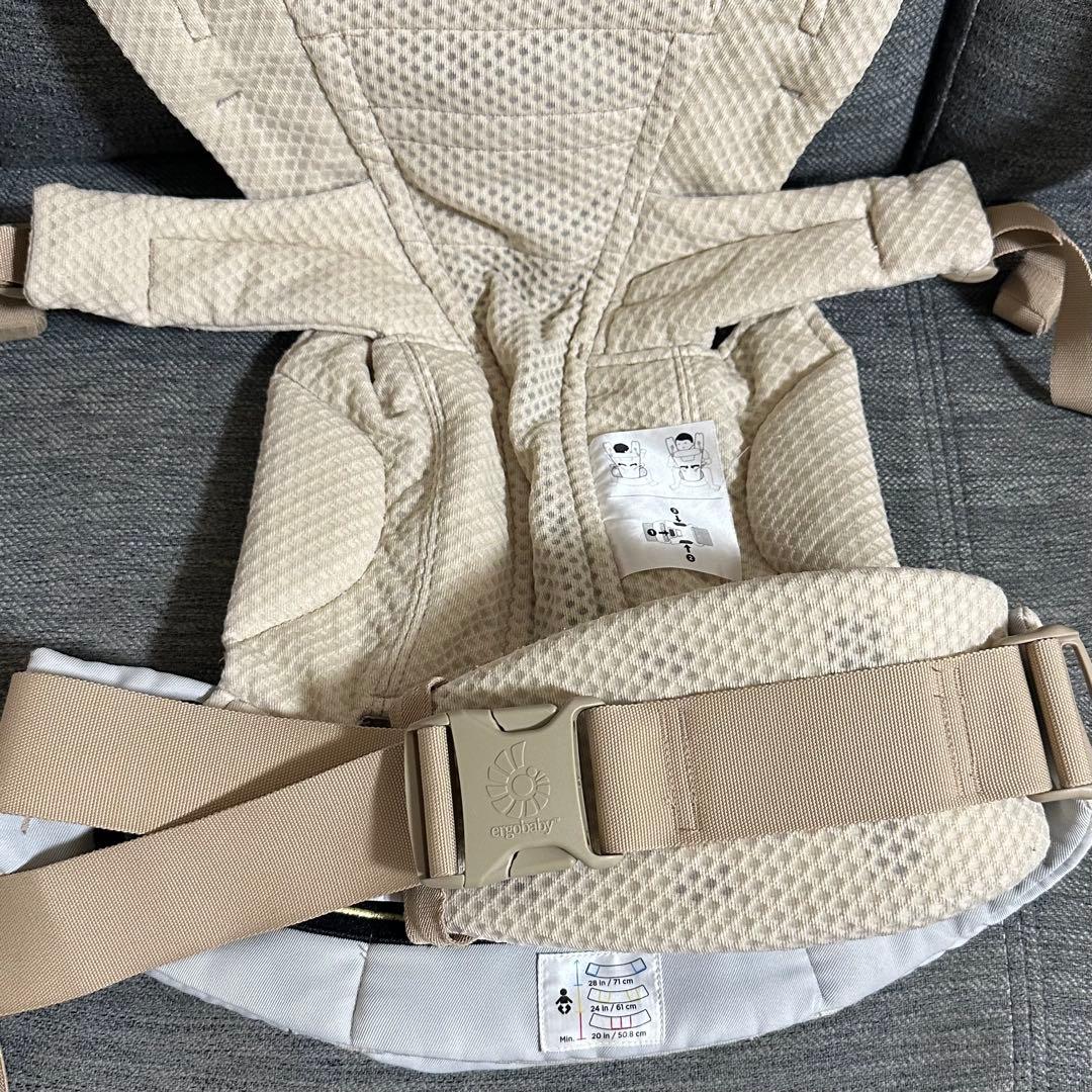 【美品】エルゴベビー OMNI Breeze オムニブリーズ ナチュラルベージュ