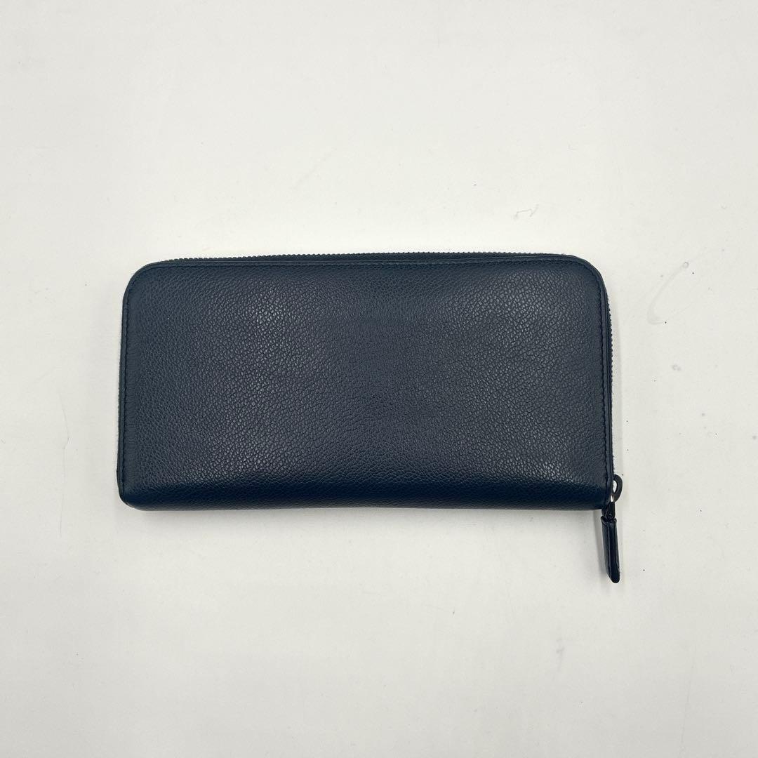 しのぶ　プラダ 長財布 ヴィッテロフェニックスレザー ネイビー