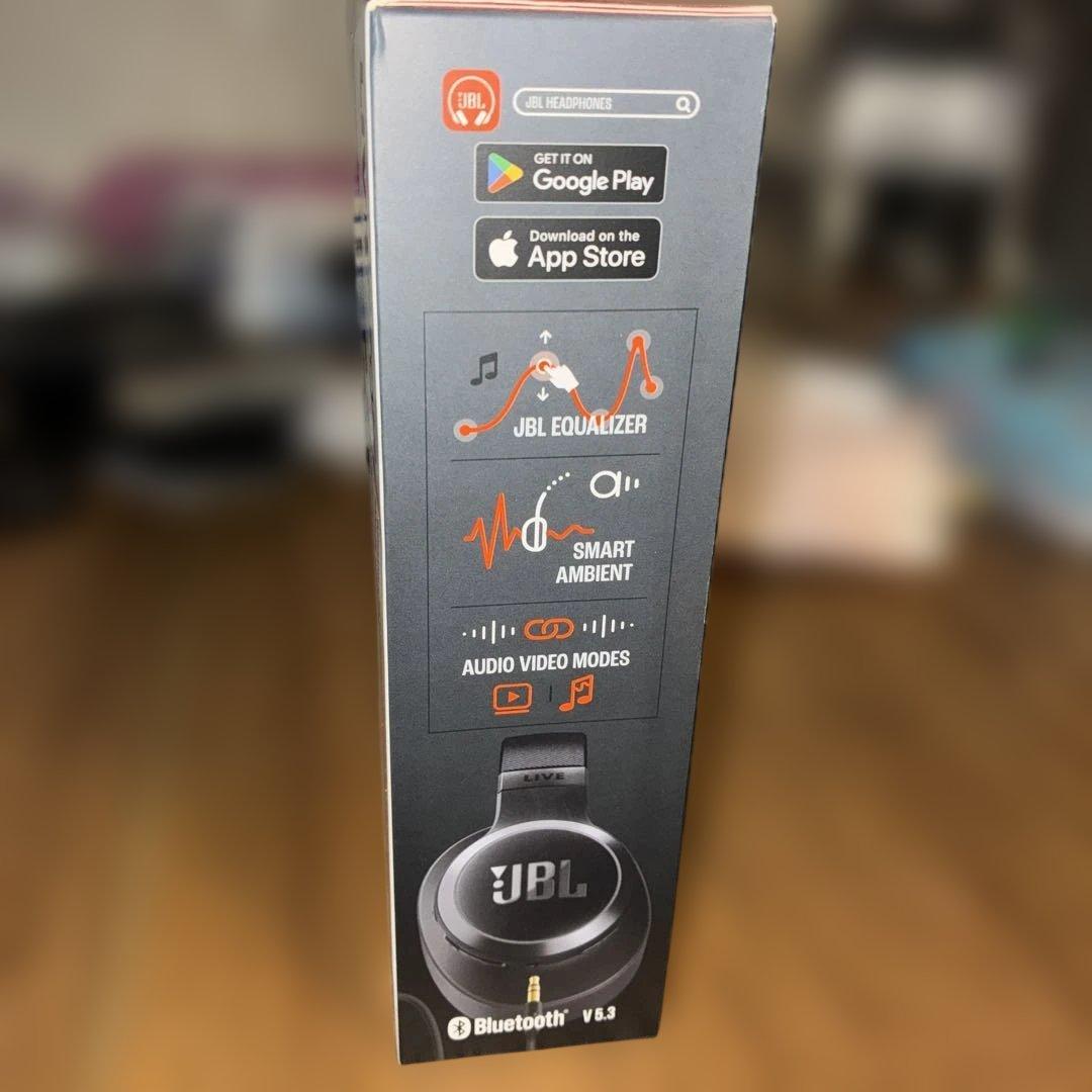 JBL LIVE 770NC ワイヤレスヘッドホン　ブラック