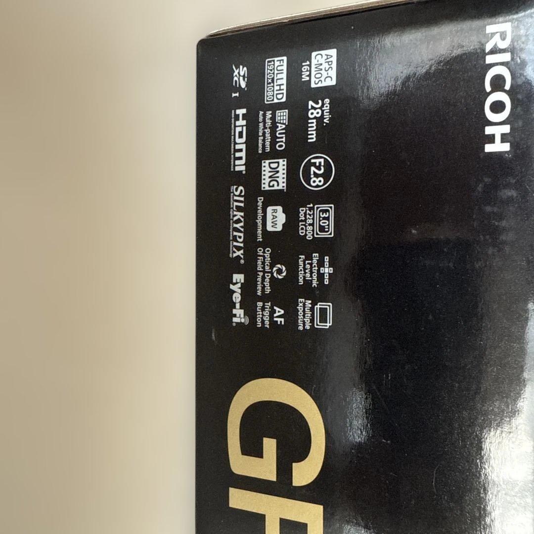 デジタルカメラ RICOH GR APS-C