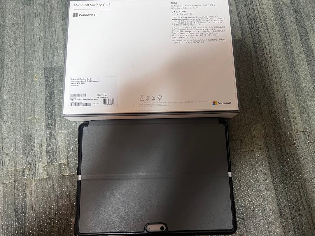 Microsoft Surface Go 3 本体 64G 4GBRAM おまけ