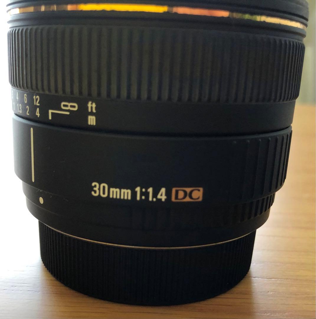 SIGMA 30mm f/1.4 DC 単焦点レンズ　PENTAX Kマウント