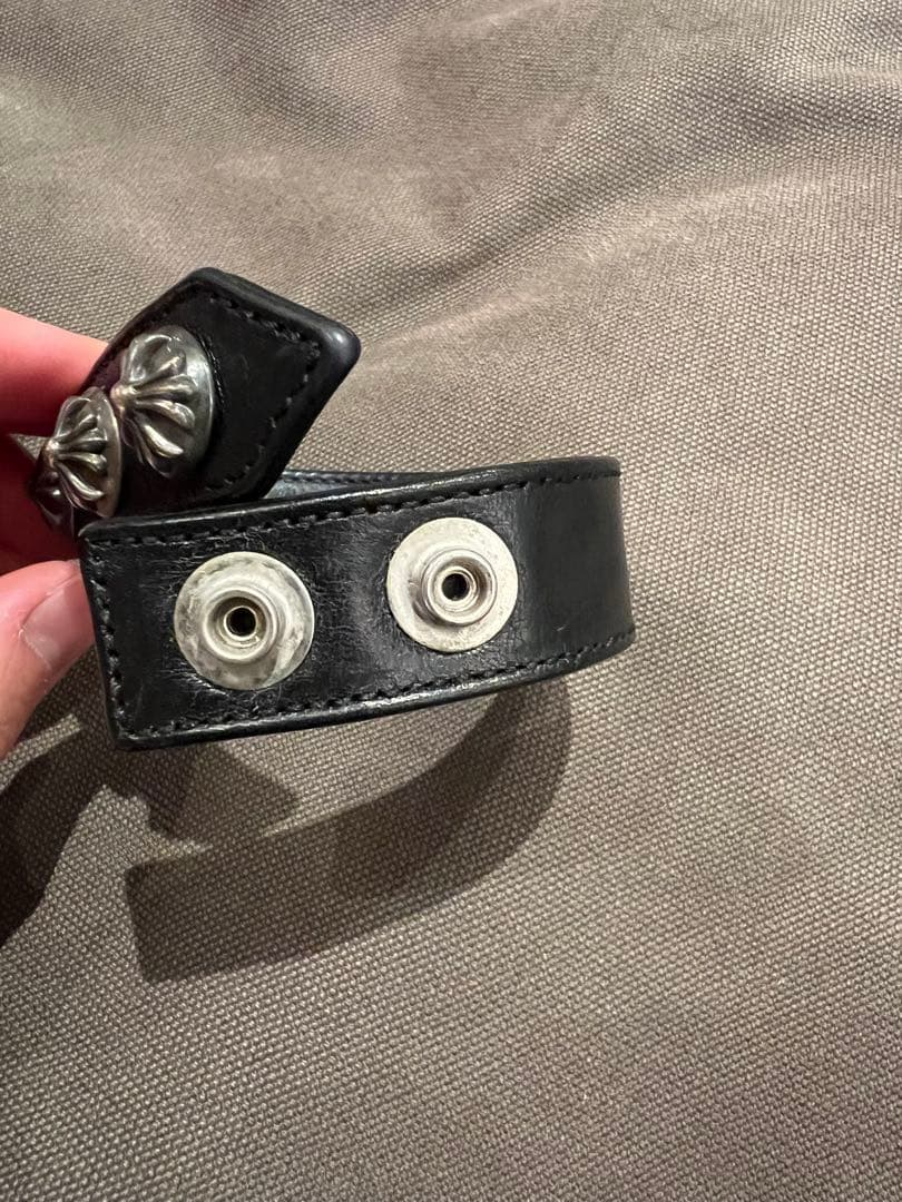 クロムハーツ　クロスボール　ブレスレット3ボタン2スナップブレスレット