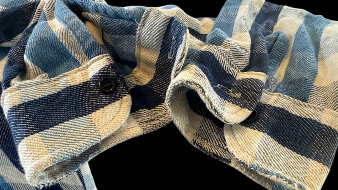 ビンテージ　ビッグサイズ　five brother ファイブブラザー　ネルシャツ