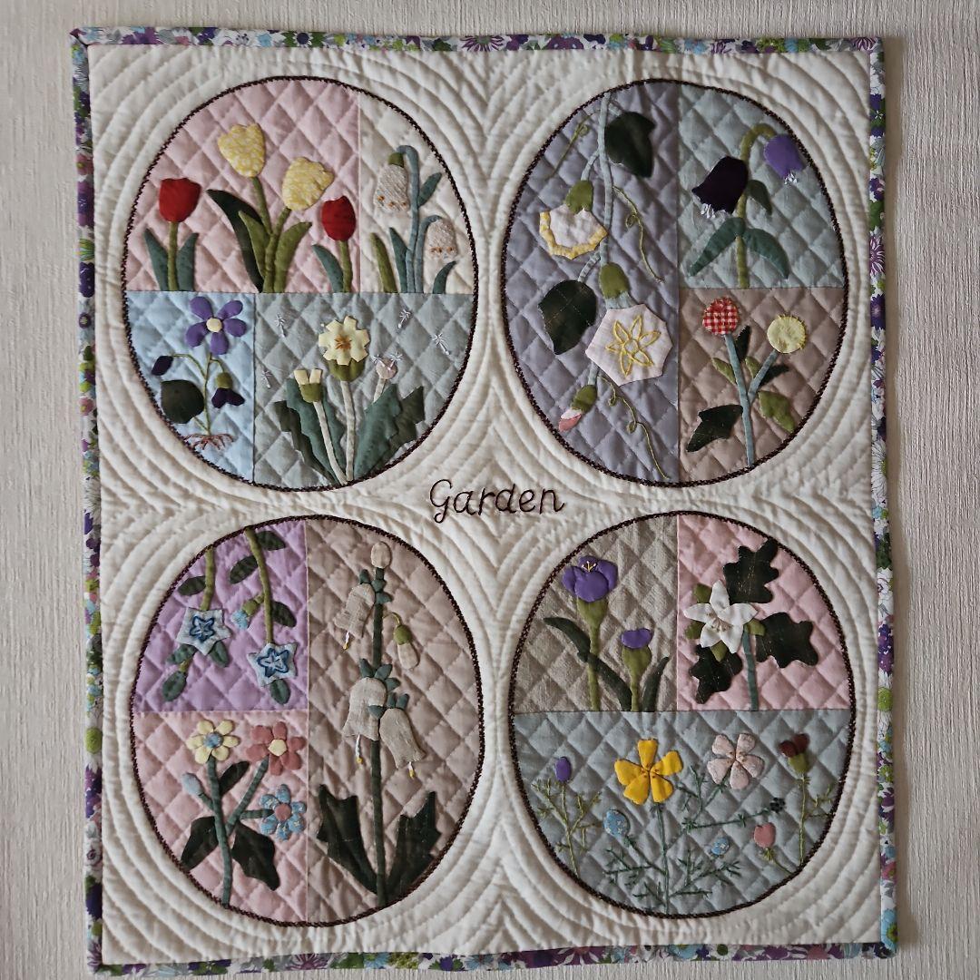 ✨四季の花✨パッチワークタペストリー