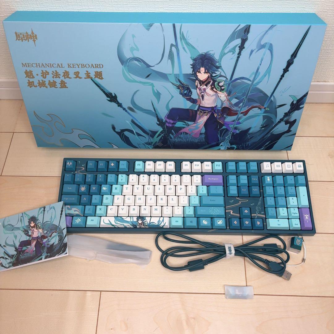 原神 魈 キーボード 緑軸