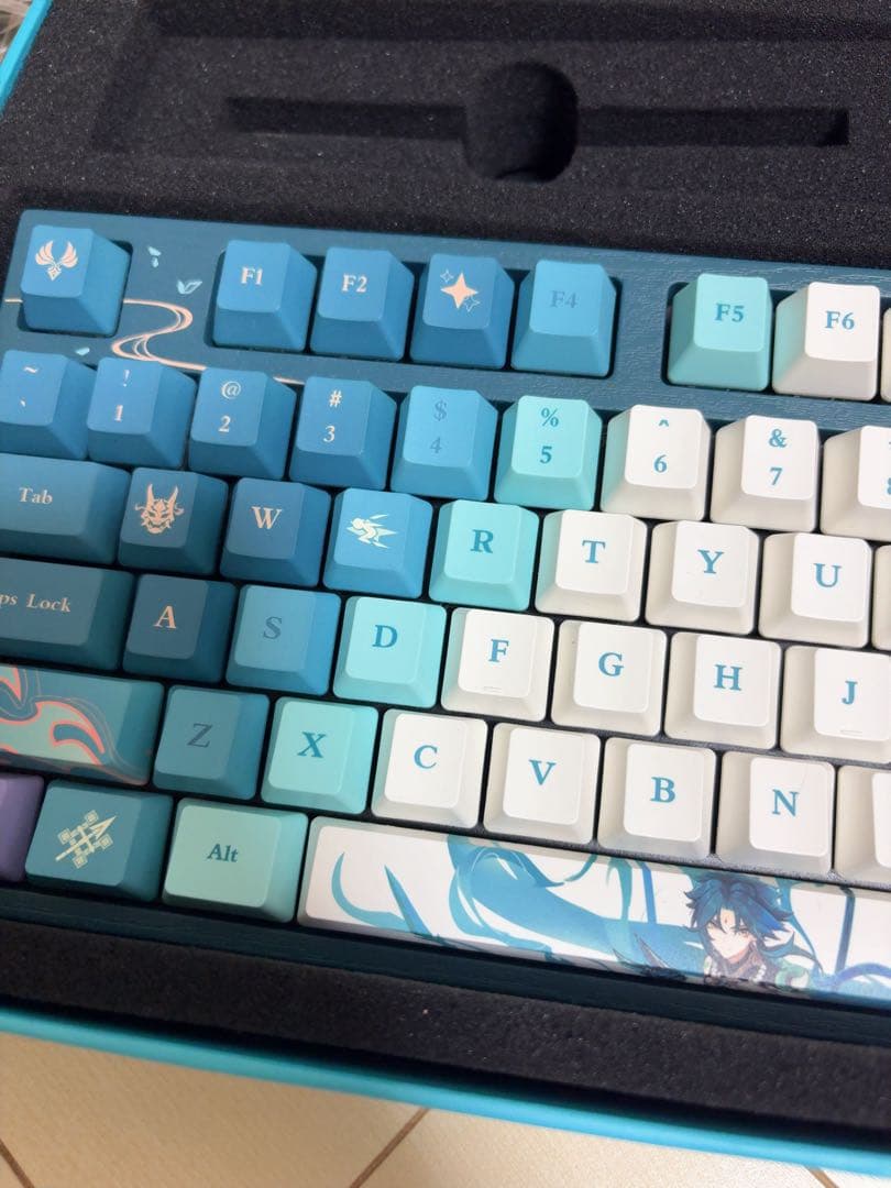 原神 魈 キーボード 緑軸