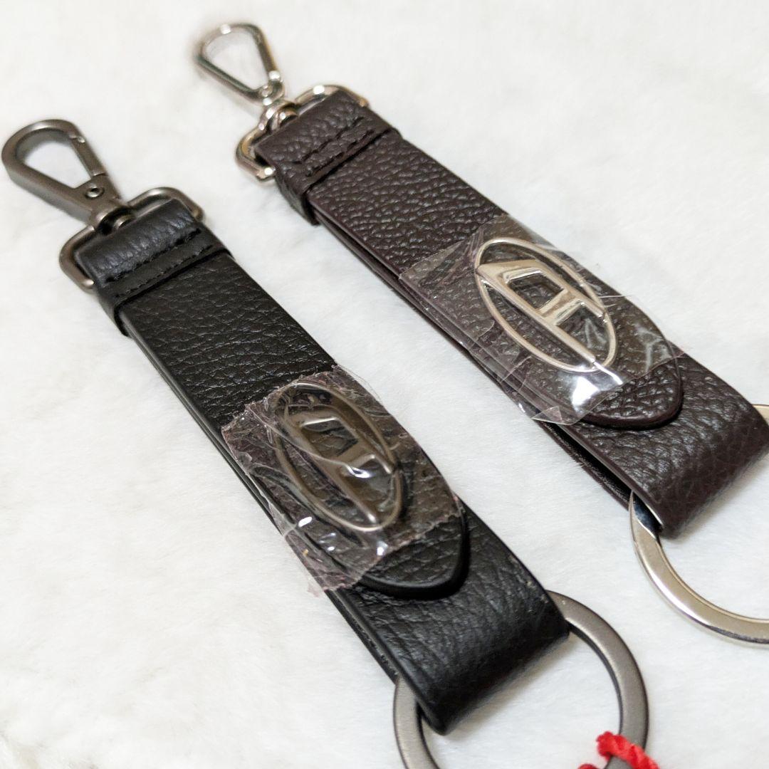 South様☆専用 新品未使用✨DIESEL キーリング ダークブラウン