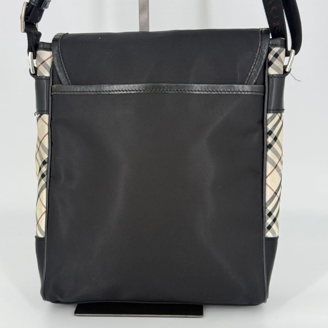 【美品】Burberry BLACK LABELショルダーバッグ　ノバチェック