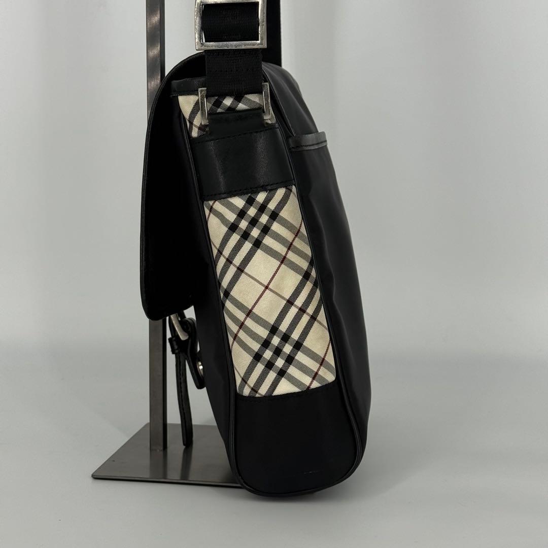 【美品】Burberry BLACK LABELショルダーバッグ　ノバチェック
