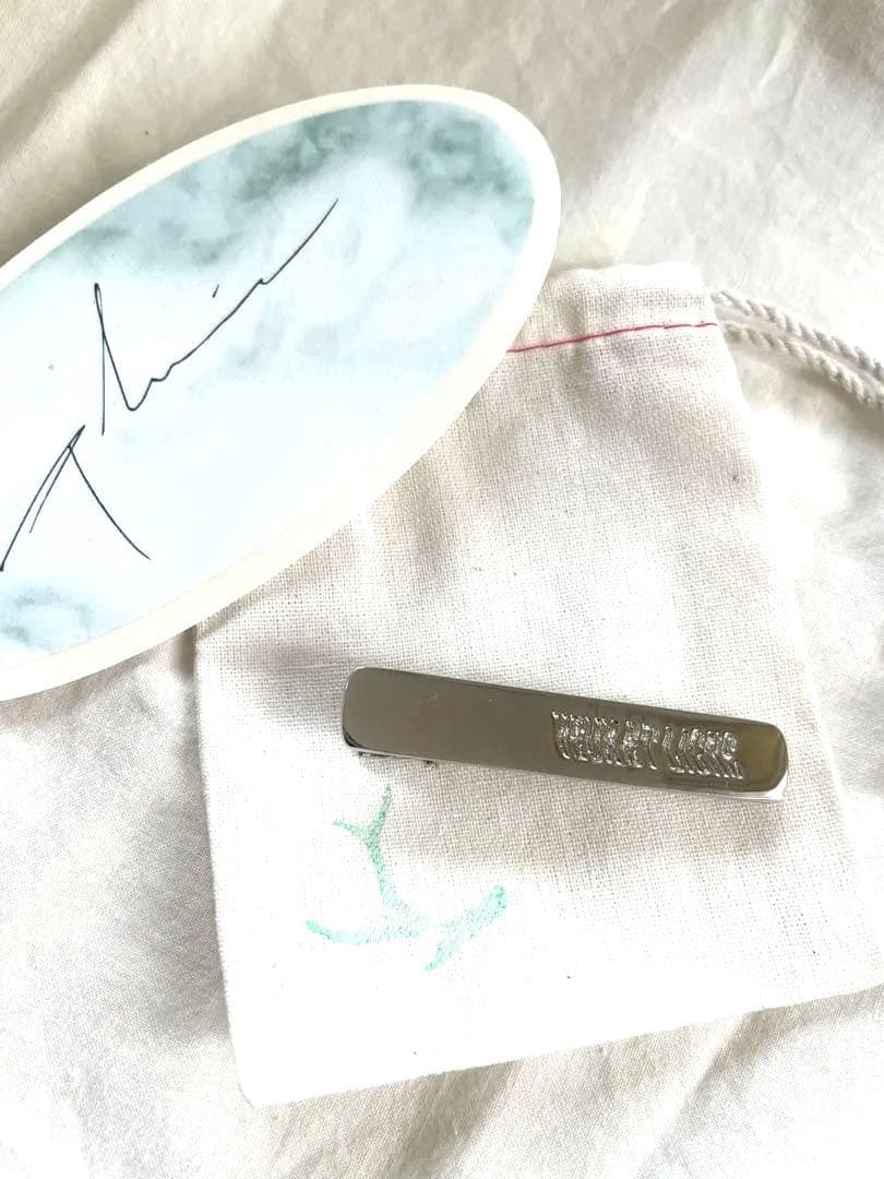 【pluie】プリュイYeux et ligne Logo Clipヘアクリップ