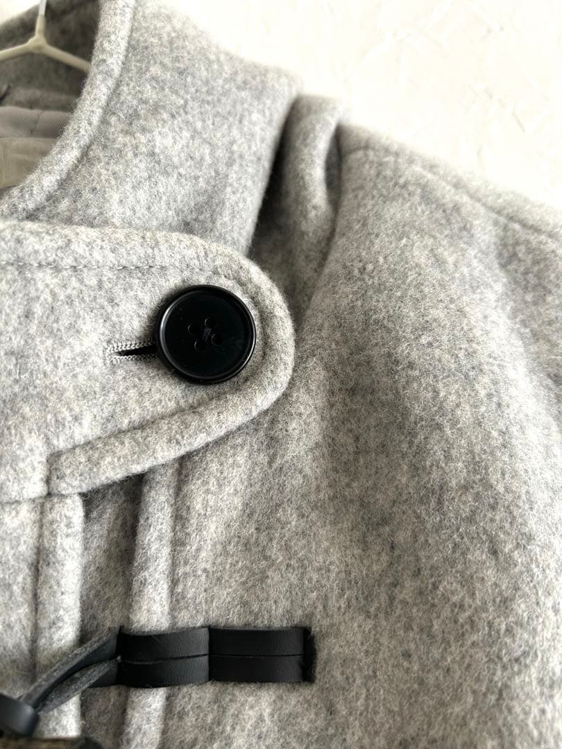 【美品】ディノス dinos Racy Radiant ダッフルコート グレー