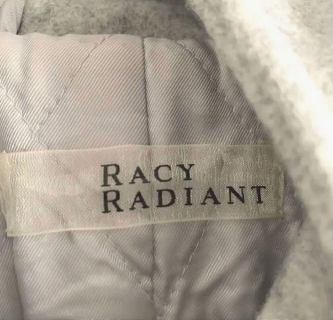 【美品】ディノス dinos Racy Radiant ダッフルコート グレー