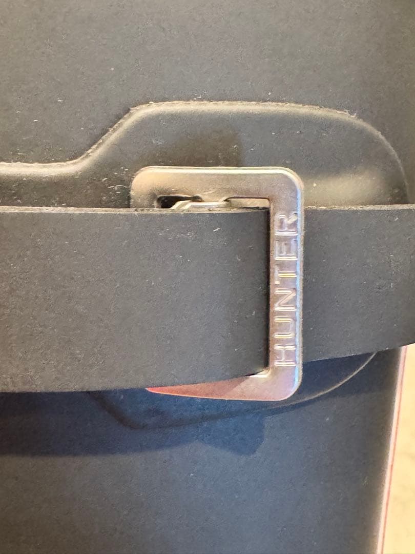 【新品未使用】HUNTER トールハンター トリカラーロゴバックストラップブーツ