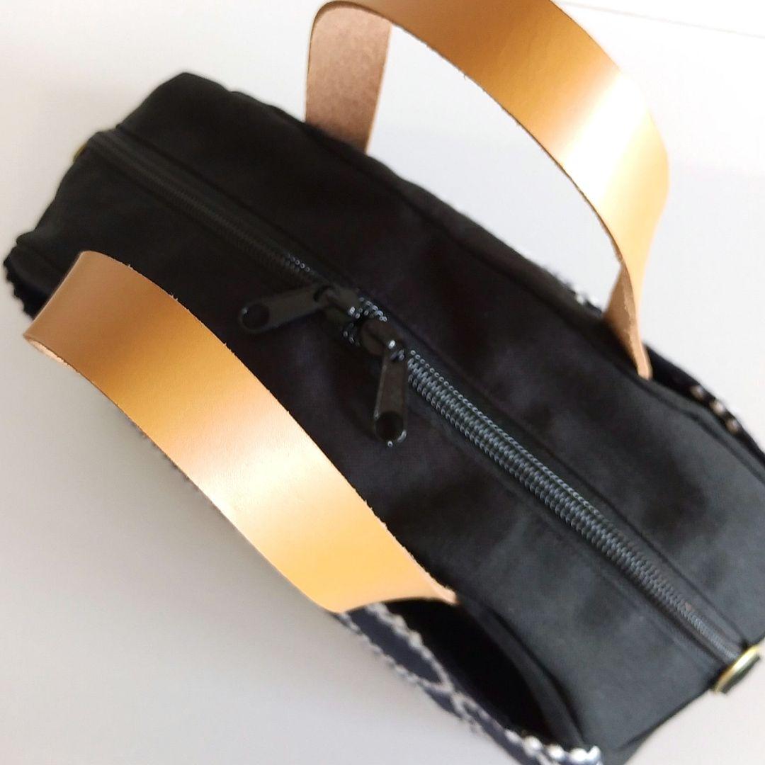 ミナペルホネン 最新タンバリン ♡ ボストン型バッグ / ハンドメイド