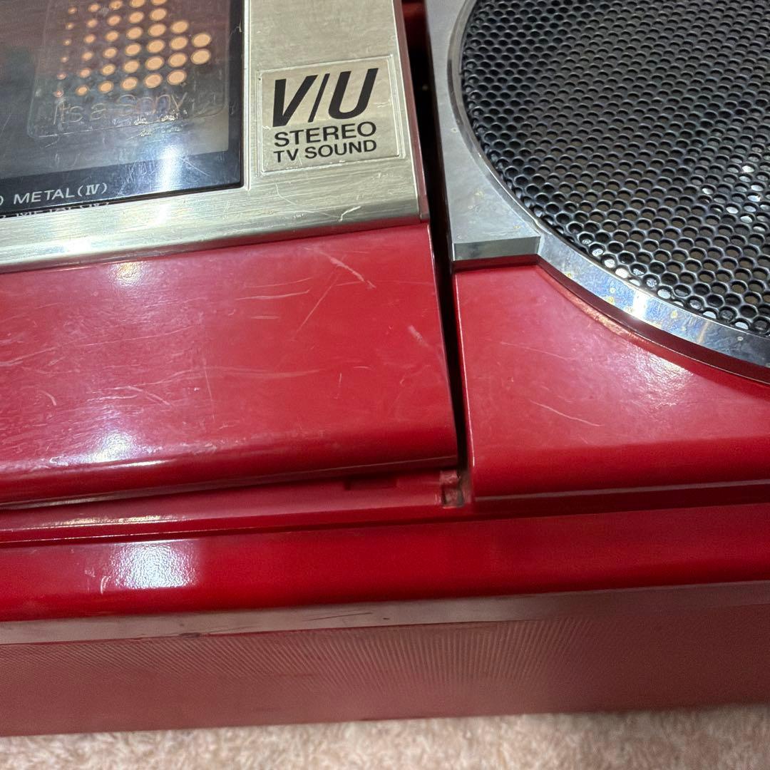 SONYソニー　CFSーW901 ダブルラジカセ　昭和レトロ