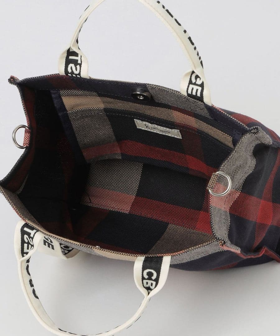 BURBERRY　クレストブリッジ　チェックキャンバス2WAYショルダー　新品