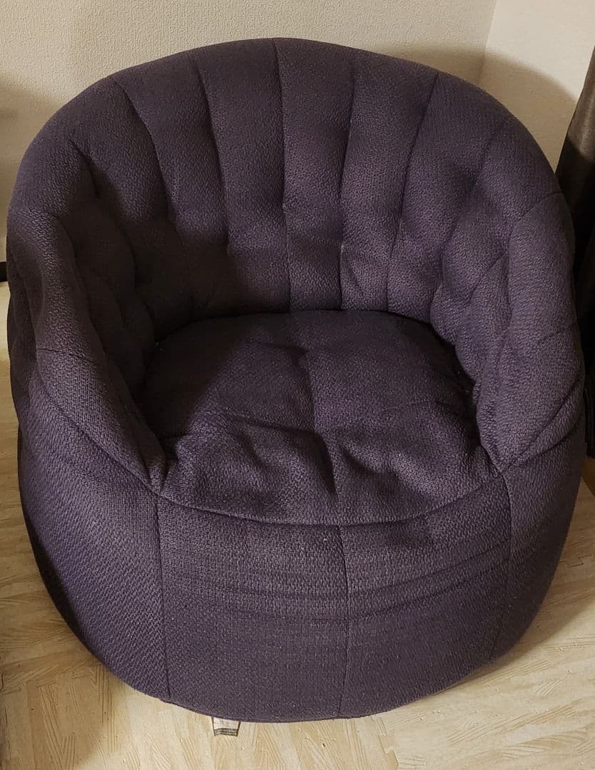 ambient lounge　バタフライソファー　　オットマン付き 引取限定