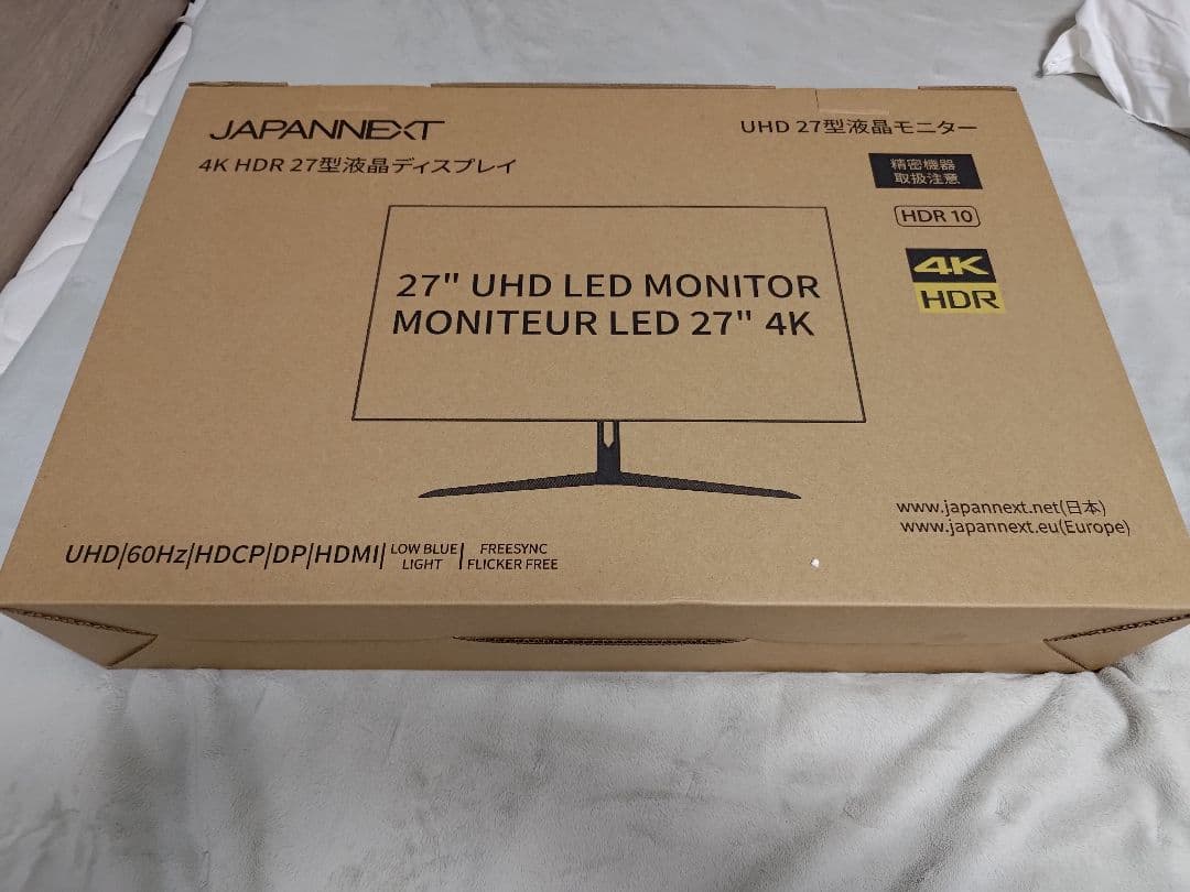 テレビ JAPANNEXT JN-27IPS4FLUHDR