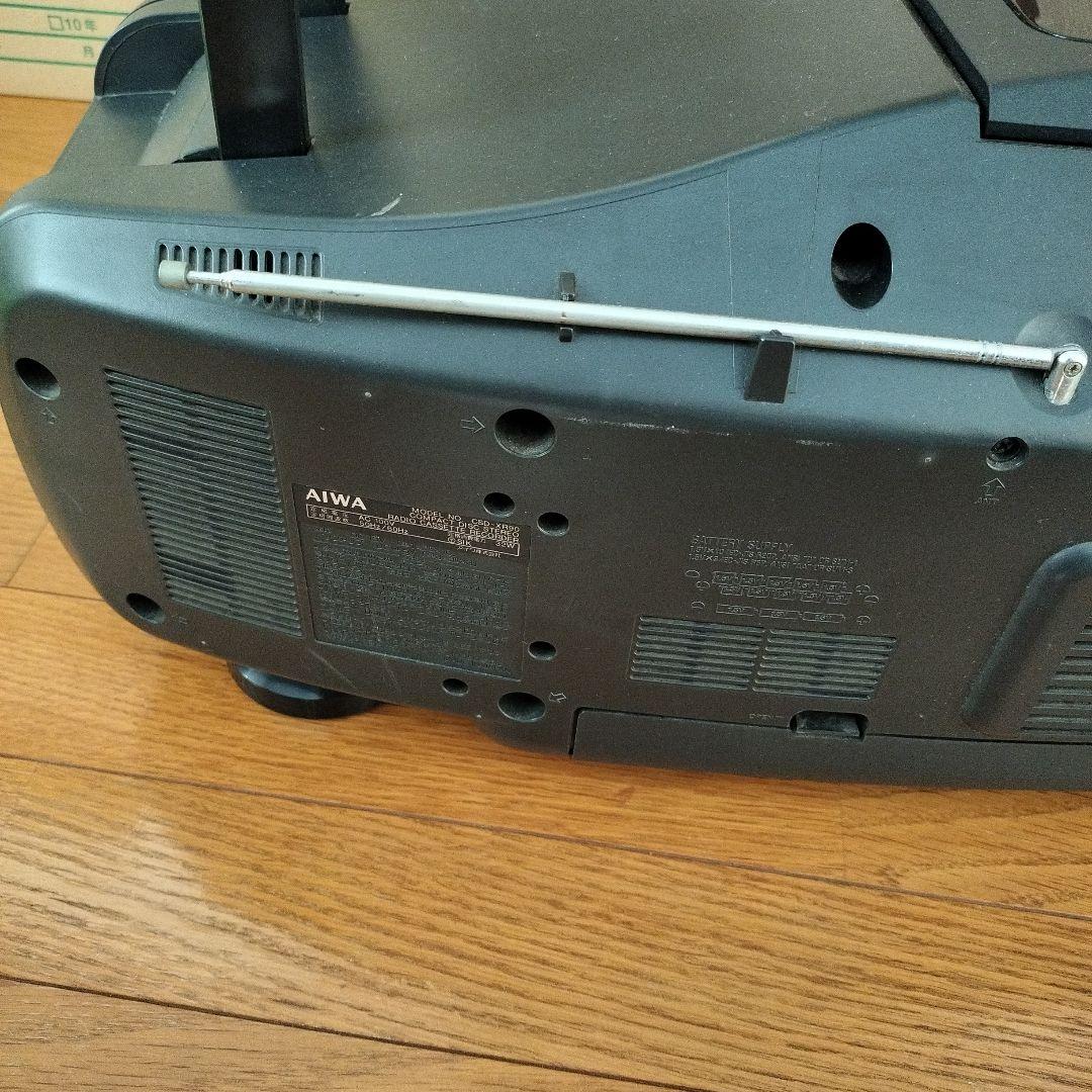 【当時物】AIWA　CSD-XR90　コンパクトディスクステレオ　ラジカセ