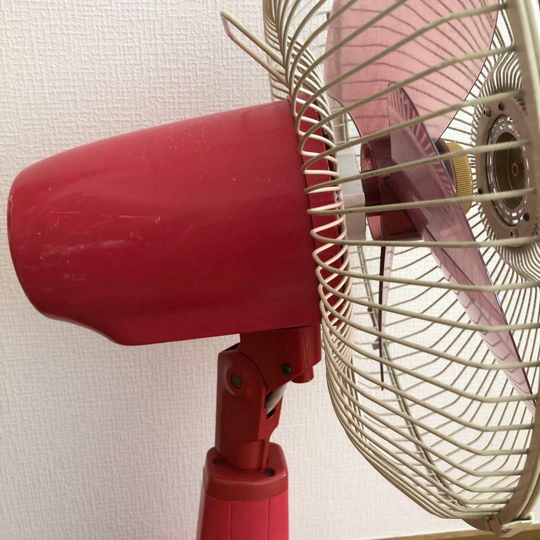 シャープ　扇風機　ピンク　昭和レトロ