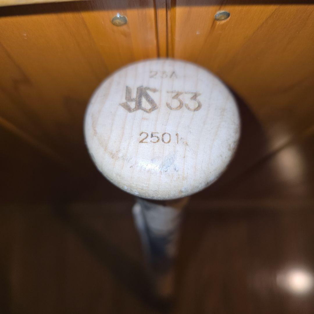 東京ヤクルトスワローズ　内山壮真　実使用バット