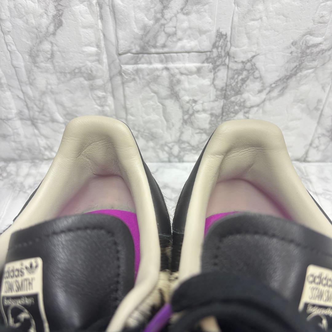 【美品】adidas アディダス スタンスミス FV3087ハラコ 牛柄 26