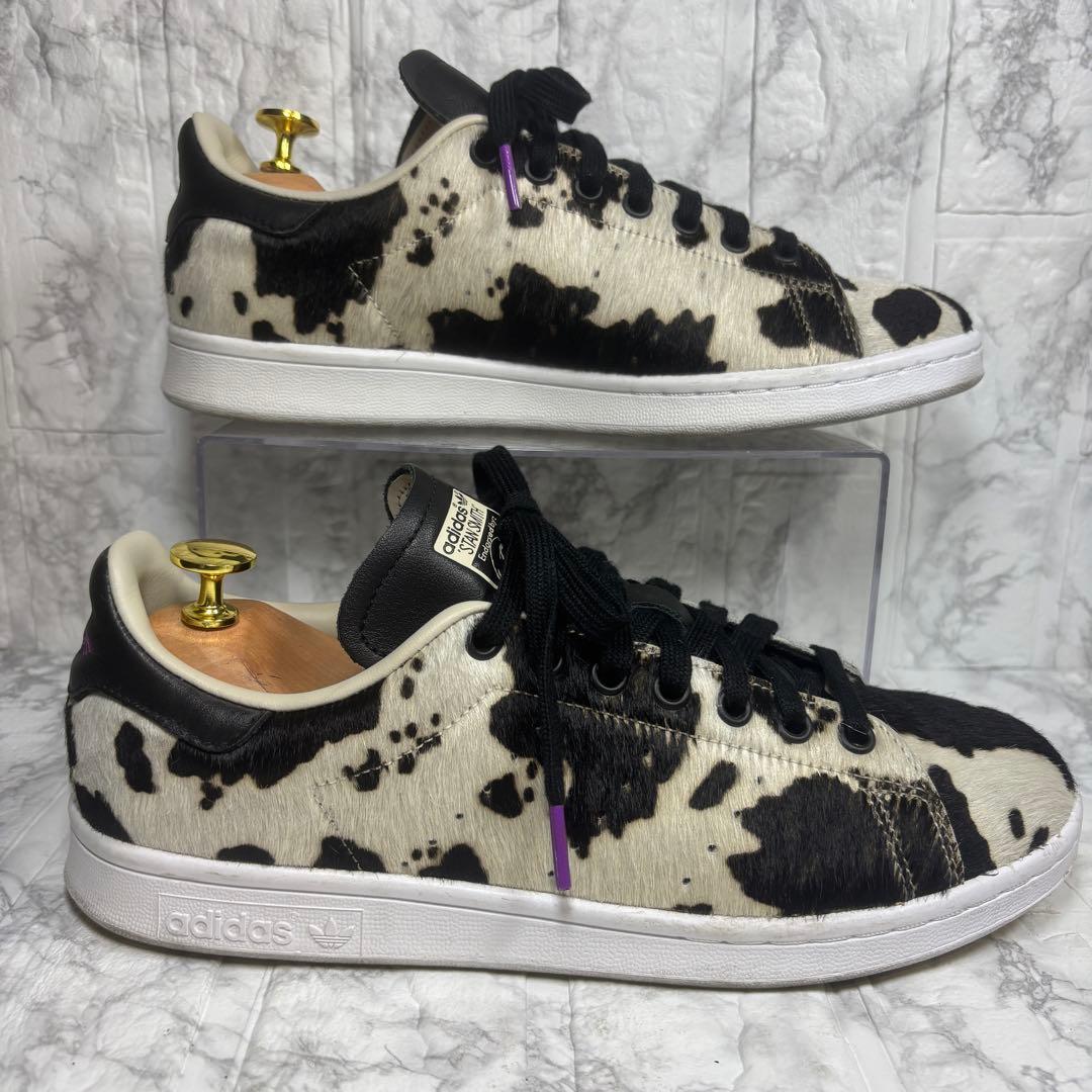 【美品】adidas アディダス スタンスミス FV3087ハラコ 牛柄 26