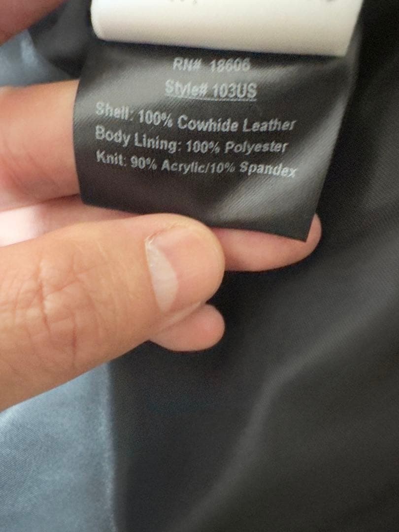 Schott（ショット）103US TRUCKER LEATHER JKT 38