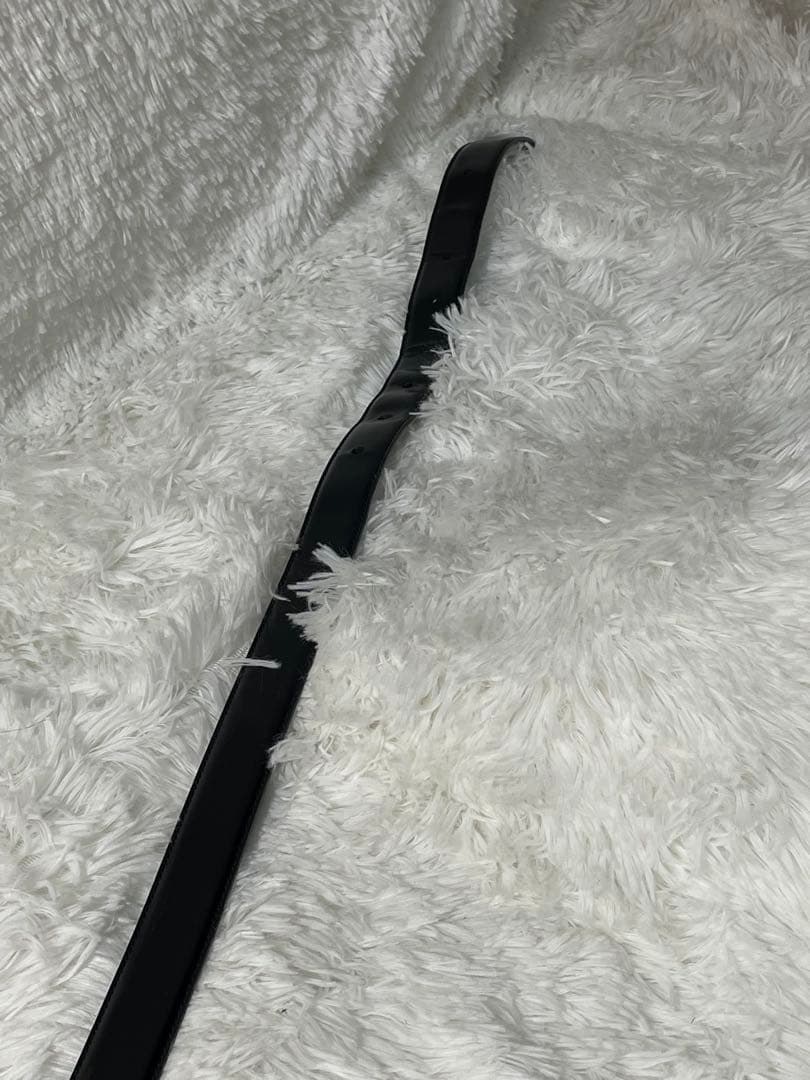 MONTBLANC モンブラン 本革　レザーベルト 黒 ゴールド金具