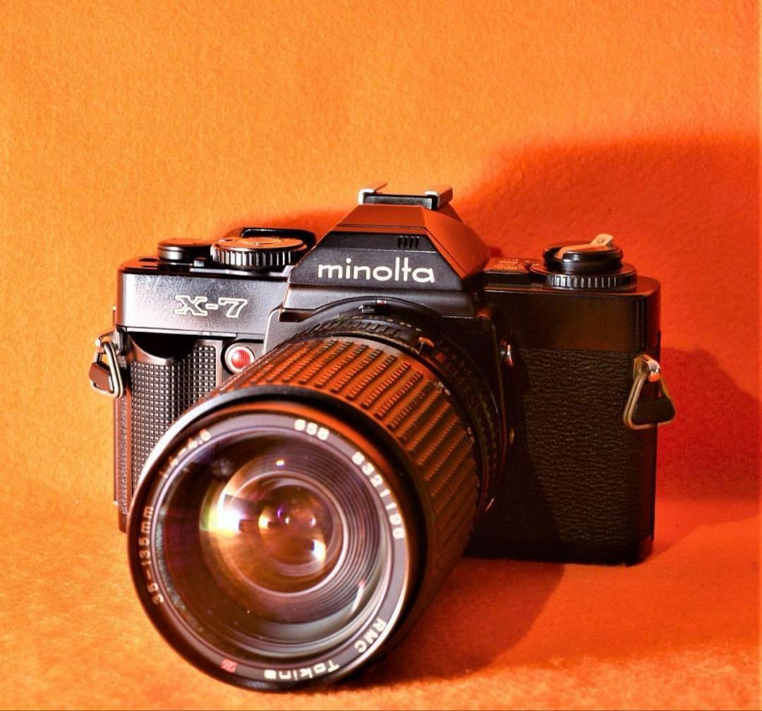 Minolta X-7 フィルム一眼レフカメラ