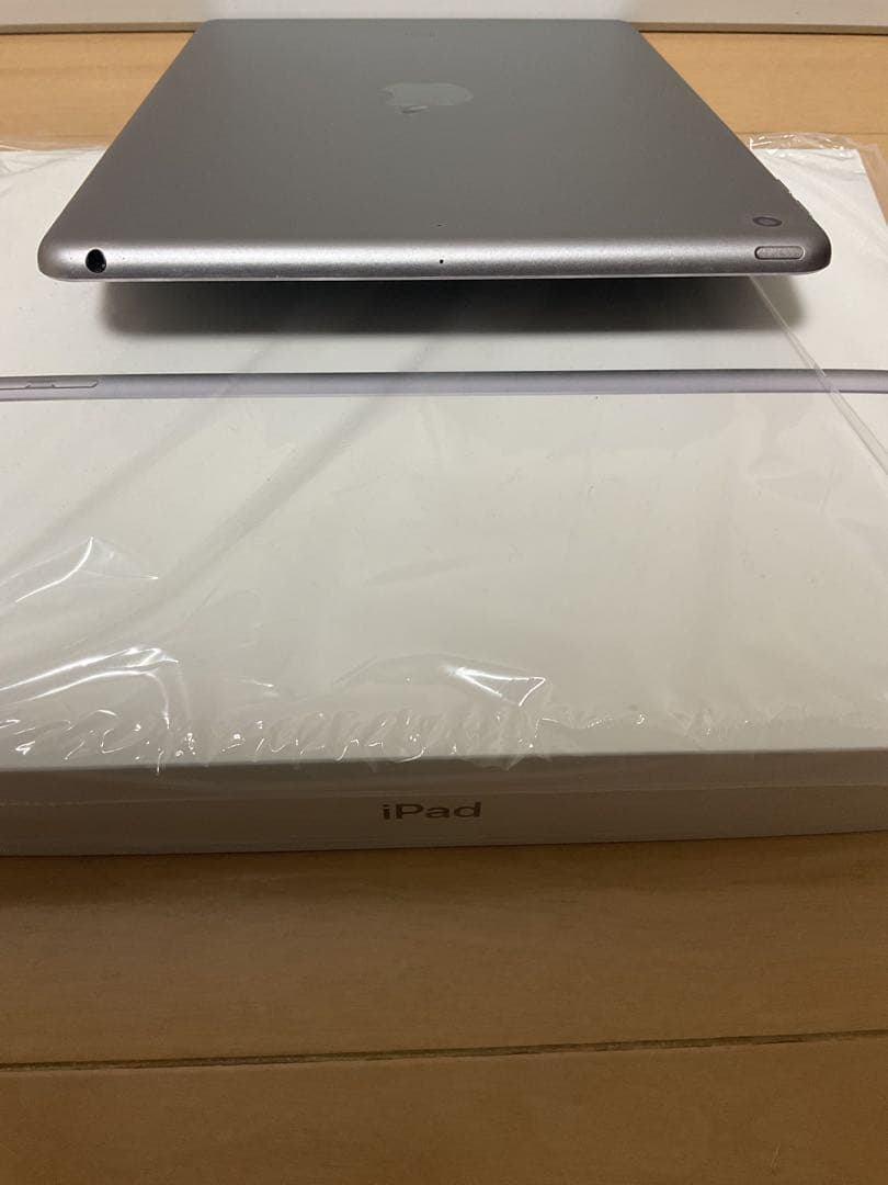Apple iPad Wifi本体シルバー 第6世代　充電器・USBケーブル付き