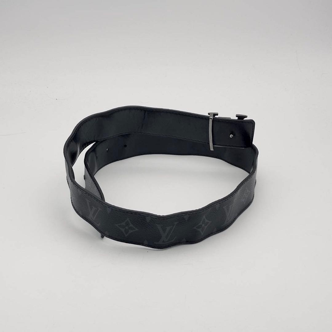ルイヴィトン サンチュール モノグラム　LVイニシャル　シルバー　ベルト