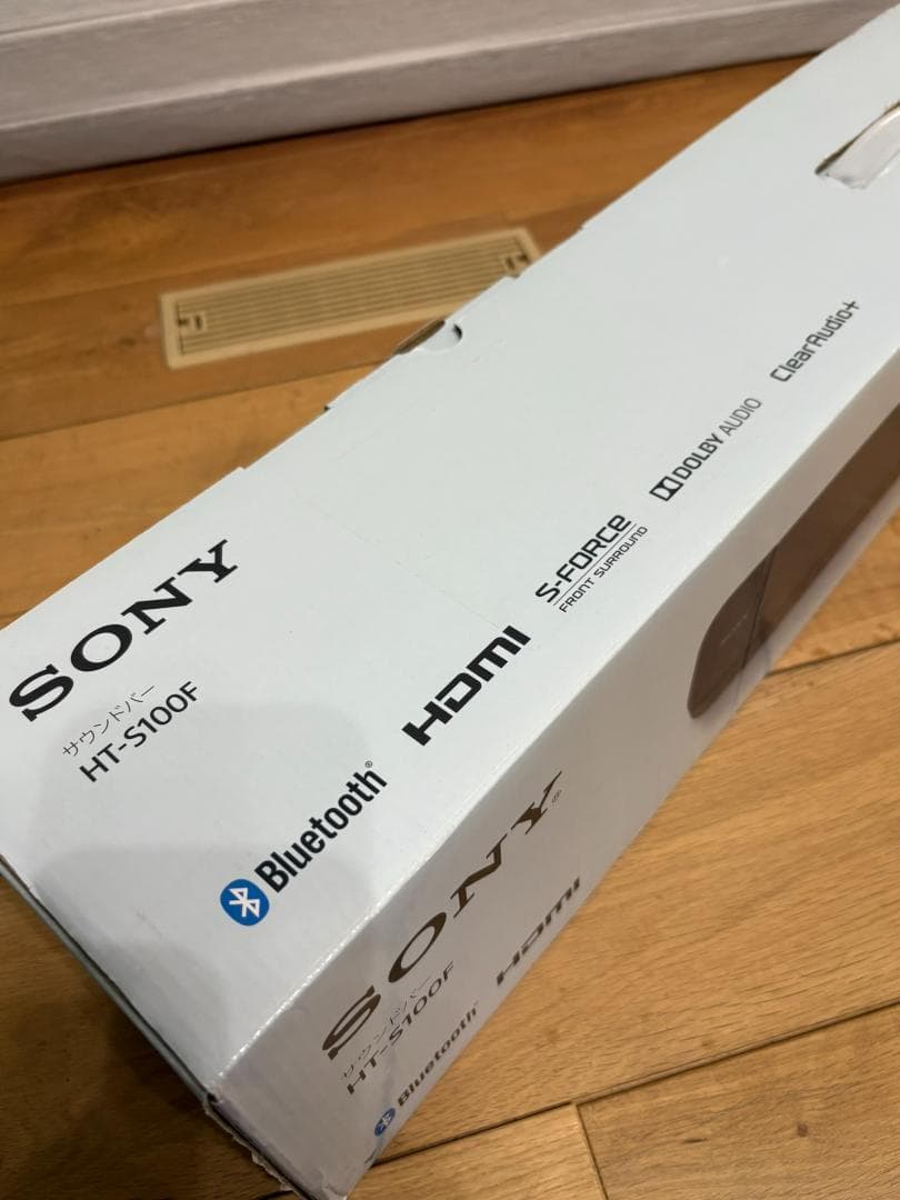 SONY（ソニー）・HT-S100F サウンドバー　※中古品