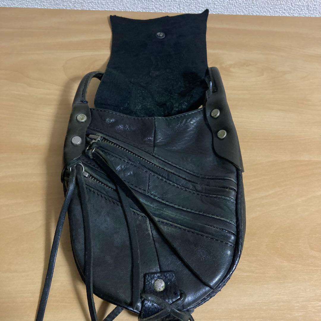 00s archive SCHORL ショール ホルスター ポーチ ブラック